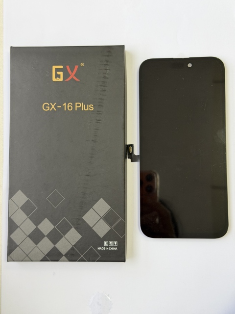 Pantalla OLED Rígida GX para iPhone 16 Plus - True Tone, IC transferible | Rise LCD