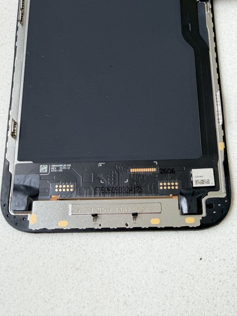 Pantalla OLED Flexible GX para iPhone 12 Pro Max - Alto Brillo, IC transferible | Rise LCD