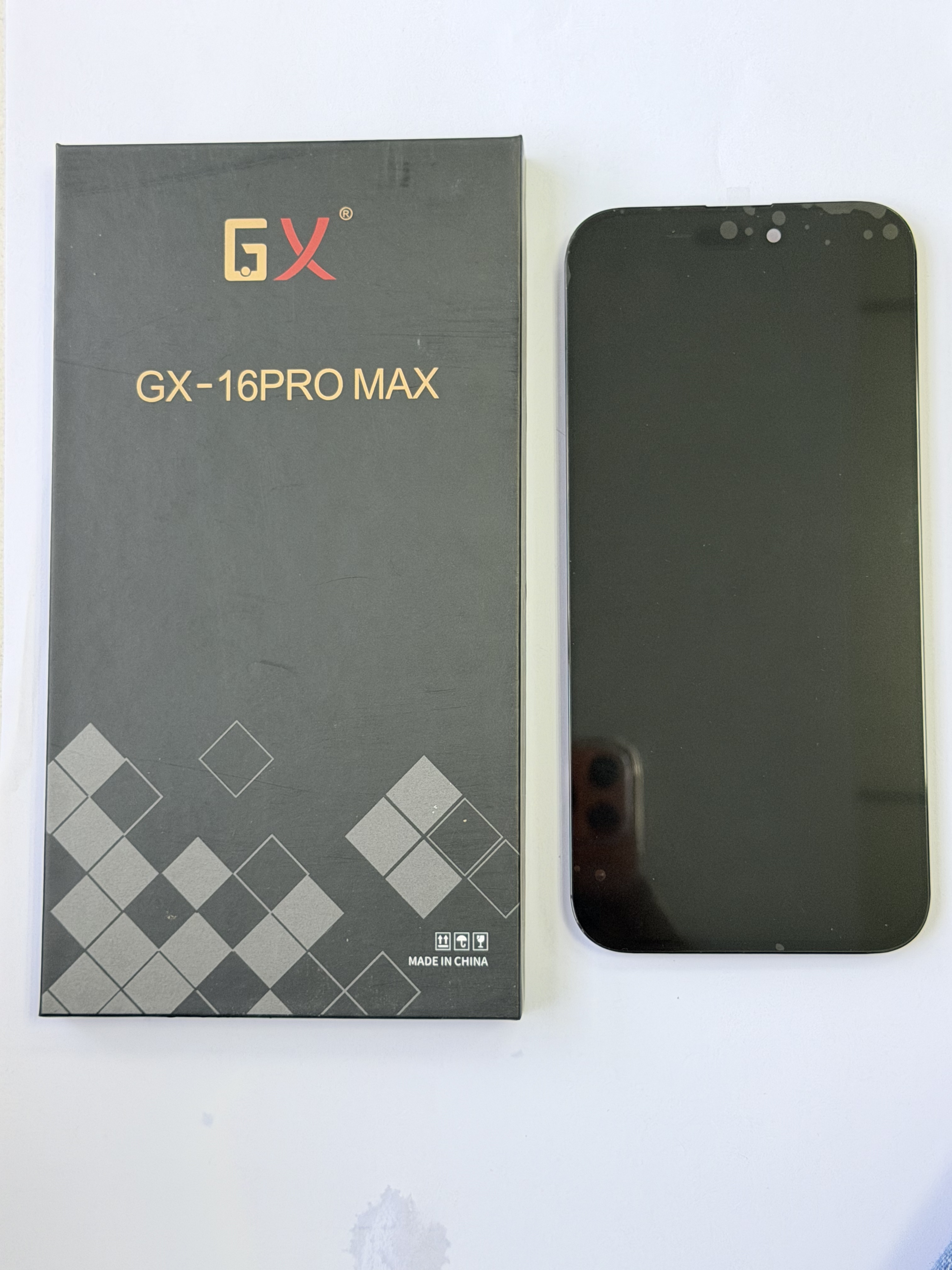 Pantalla OLED Flexible GX para iPhone 16 Pro Max - ProMotion 120Hz, IC transferible | Rise LCD