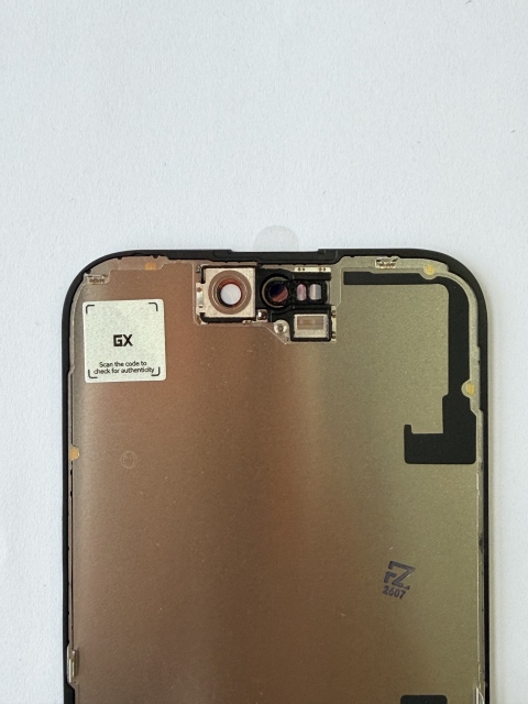 Pantalla OLED Rígida GX para iPhone 16 - True Tone, IC transferible,Rise LCD,Pantalla iPhone 16 OLED GX | Rise LCD