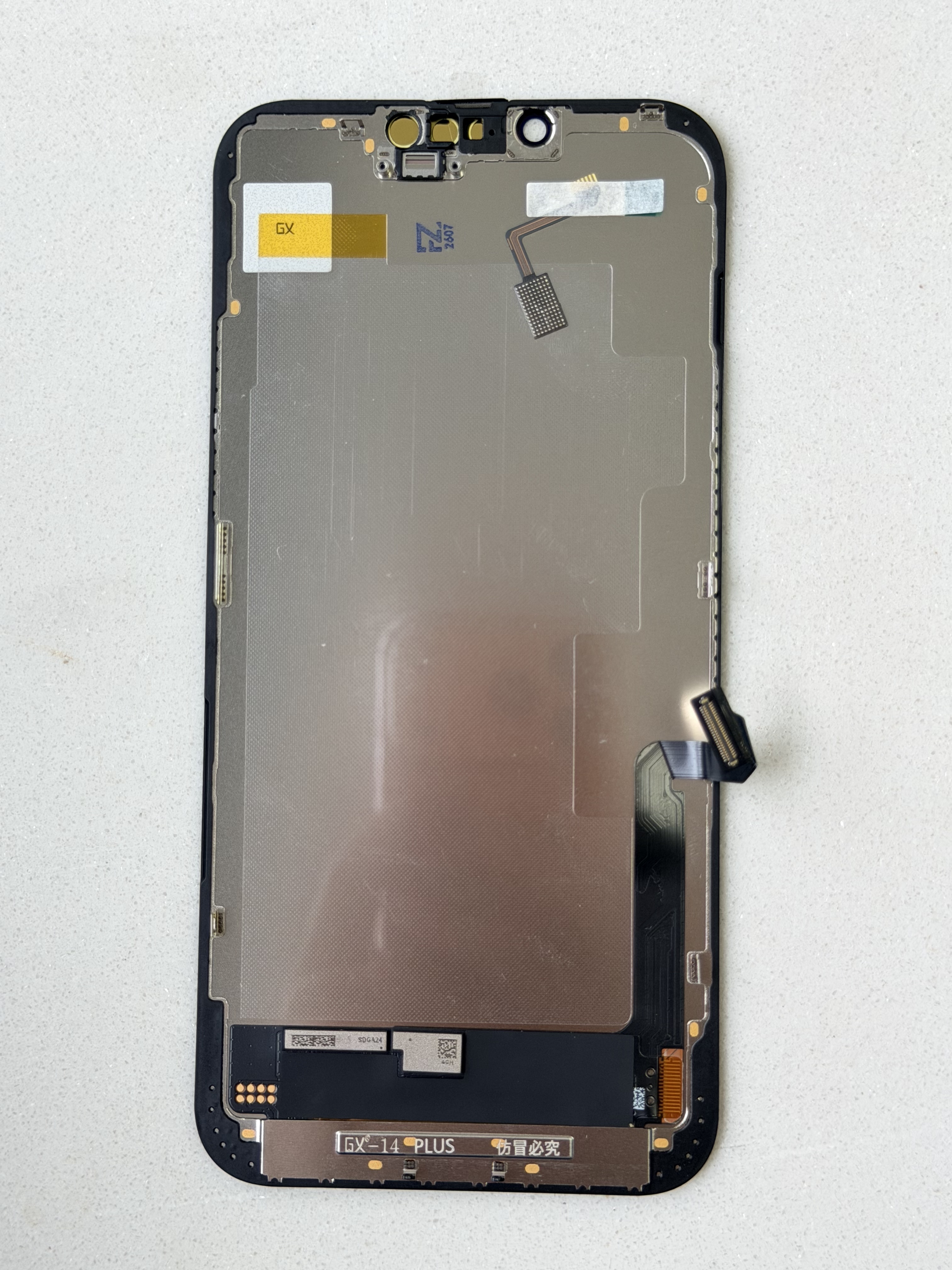 Pantalla OLED Rígida GX para iPhone 14 Plus - True Tone, IC transferible,Rise LCD,Pantalla iPhone 14 Plus OLED GX | Rise LCD