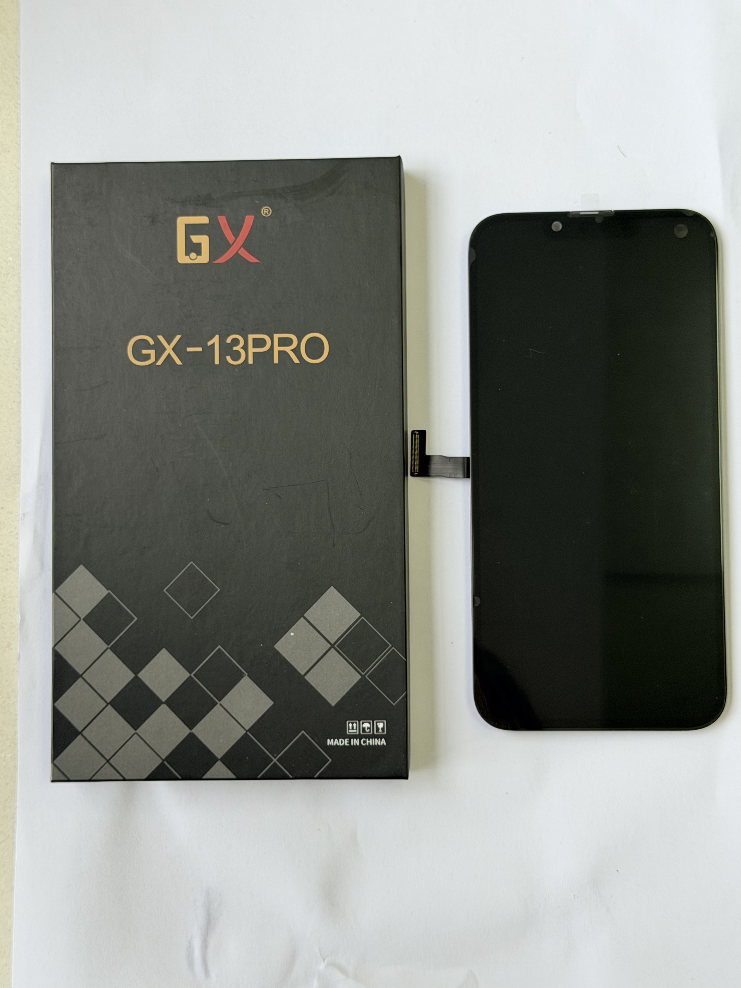 Pantalla OLED Rígida GX para iPhone 13 Pro - True Tone, IC transferible | Rise LCD