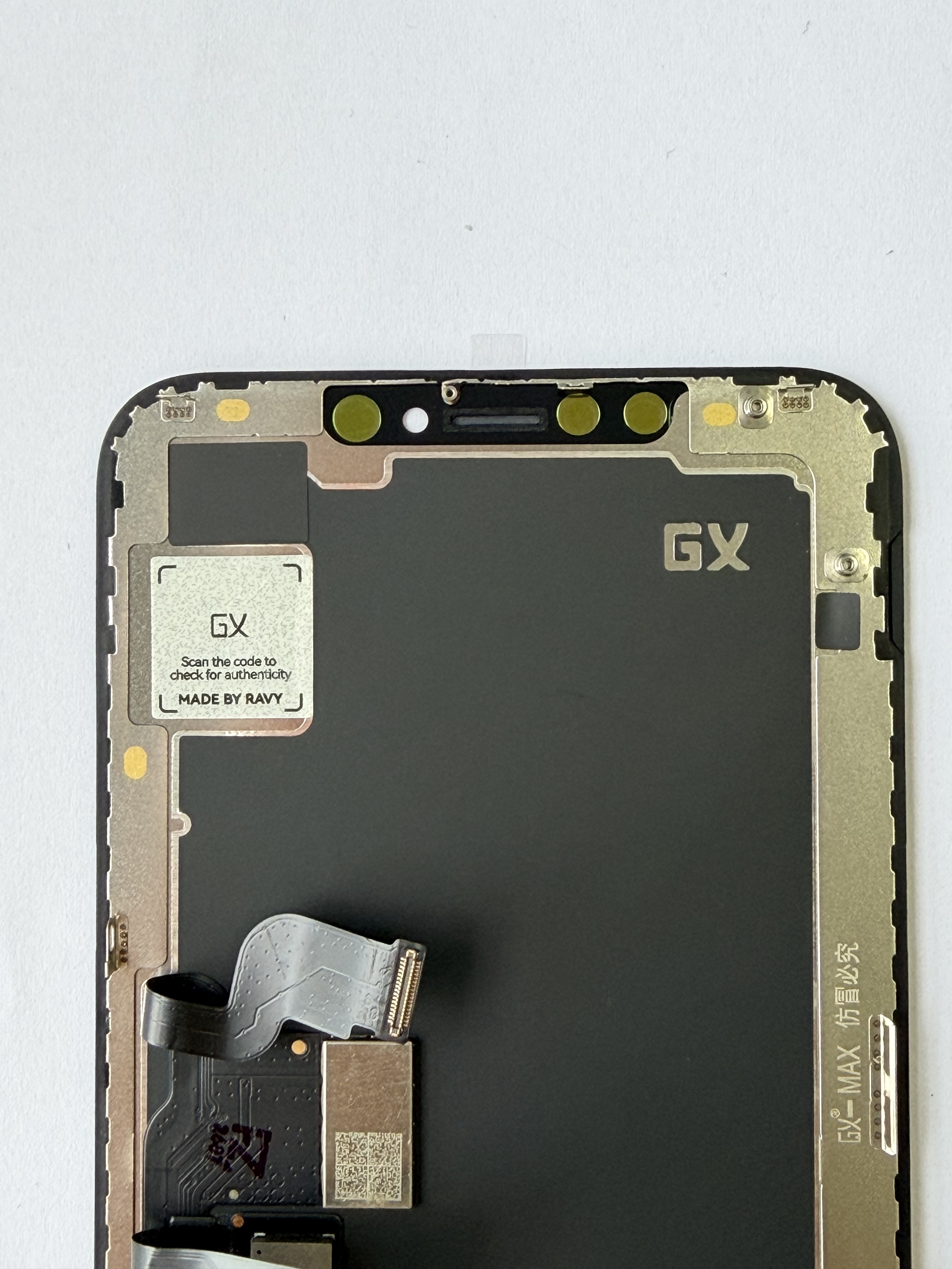 Pantalla OLED Rígida GX para iPhone XS Max | Rise LCD