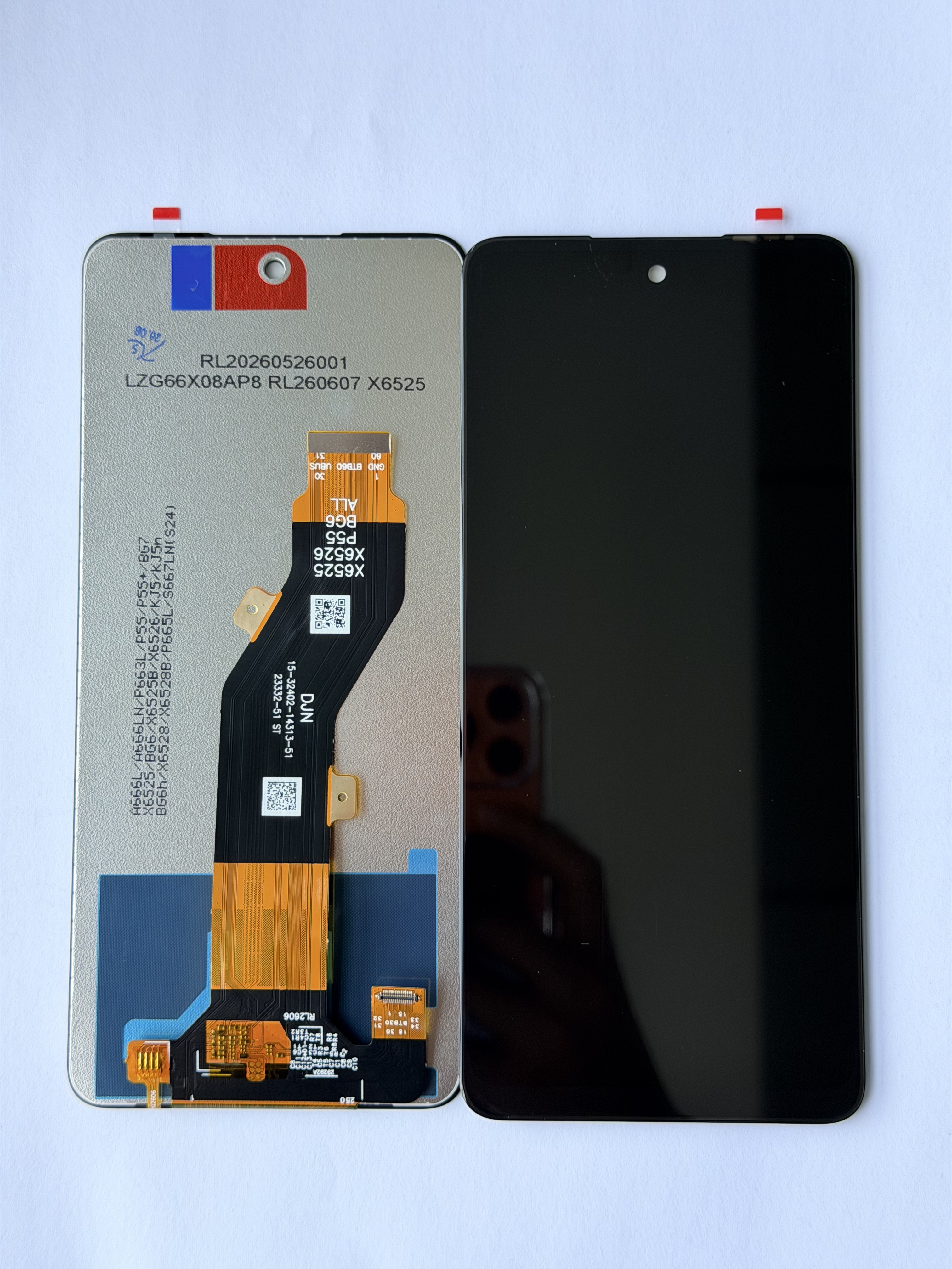 Pantalla itel P55 5G LCD Táctil, Calidad Q, Black | Rise LCD
