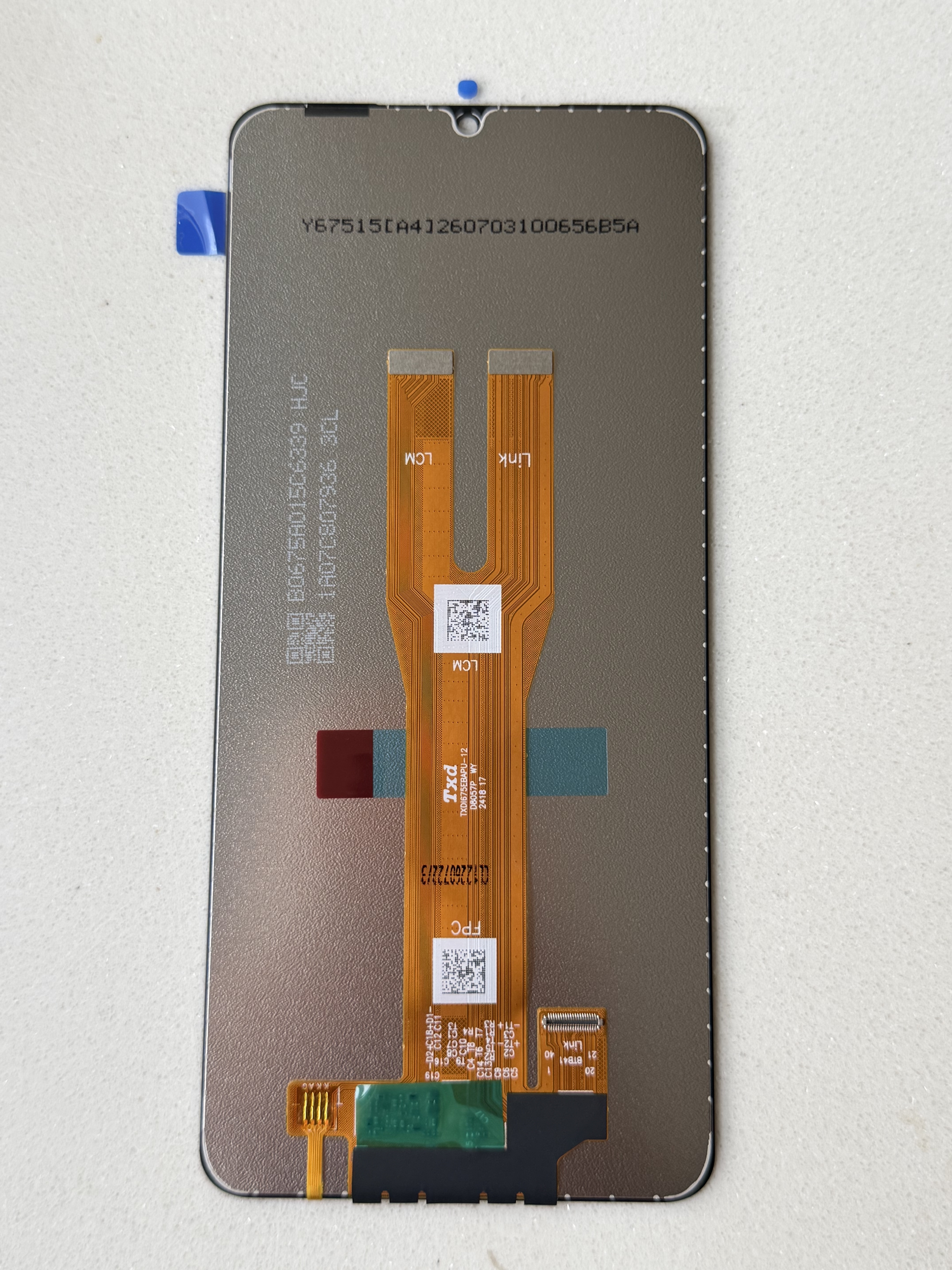 Pantalla Samsung Galaxy A06 4G LCD Táctil, Calidad Prensado Original, Black,Rise LCD,Pantalla Samsung Galaxy A06 4G Prensado Original | Rise LCD