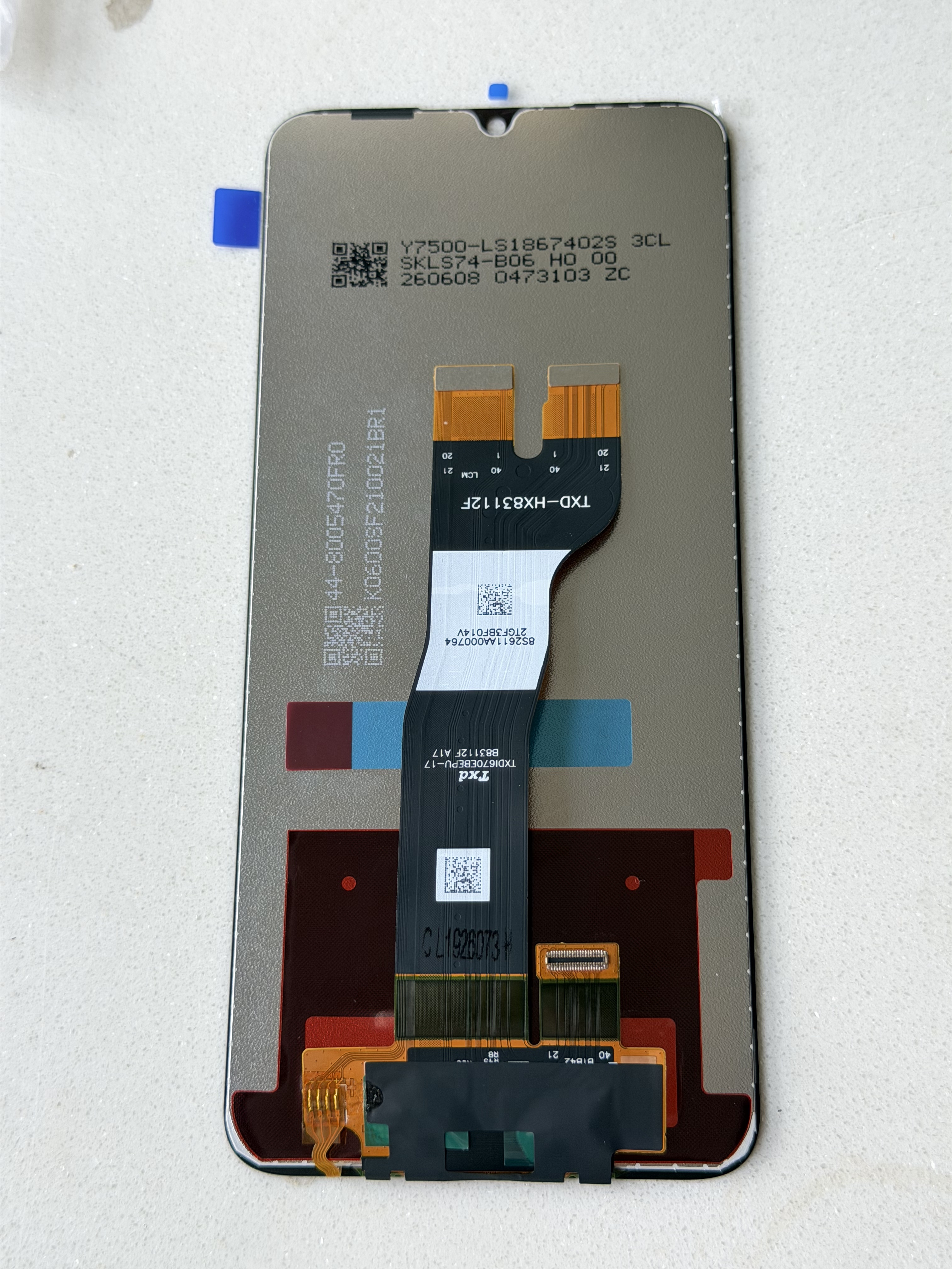 Pantalla Samsung Galaxy A05S LCD Táctil, Calidad Prensado Original, Black | Rise LCD