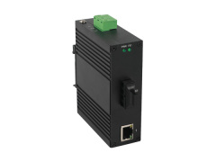 CK1011/CK1021系列<br>1光1电/2电百兆工业光纤收发器,讯记科技,CK1011/CK1021系列<br>1光1电/2电百兆工业光纤收发器