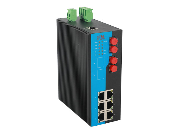 CK6044/6062/6080/6071系列<br>8口网管型工业以太网交换机,讯记科技,CK6044/6062/6080/6071系列<br>8口网管型工业以太网交换机