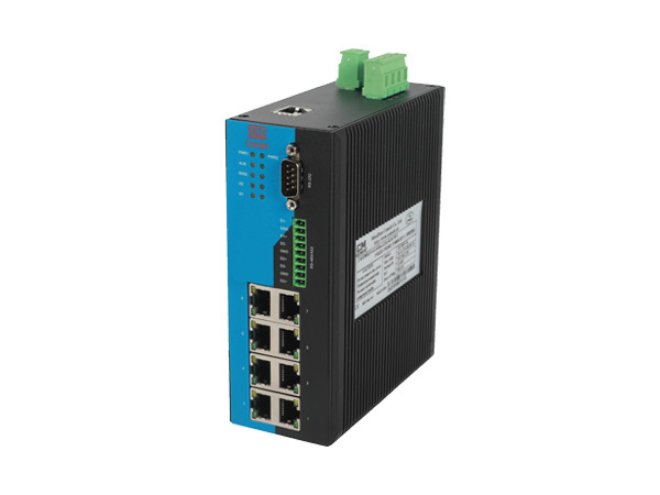CK6080S/7080S系列<br>8电2千兆SFP+4串口Modbus网管型导轨式工业以太网交换机,讯记科技,CK6080S/7080S系列<br>8电2千兆SFP+4串口Modbus网管型导轨式工业以太网交换机