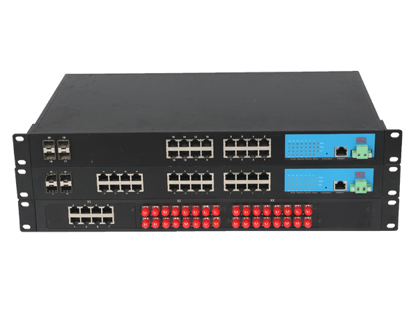 CRS3120/3128系列<br>16+4G和24+4G千兆模块化非网管工业交换机,讯记科技,CRS3120/3128系列<br>16+4G和24+4G千兆模块化非网管工业交换机