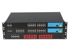 CRS3120/3128系列<br>16+4G和24+4G千兆模块化非网管工业交换机,讯记科技,CRS3120/3128系列<br>16+4G和24+4G千兆模块化非网管工业交换机