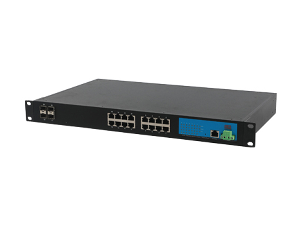 CRS7120系列<br>16+4G管理型机架式工业以太网交换机,讯记科技,CRS7120系列<br>16+4G管理型机架式工业以太网交换机