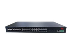 CRS7228M-16GTX8GC<br>28口千兆网管型工业以太网交换机,讯记科技,CRS7228M-16GTX8GC<br>28口千兆网管型工业以太网交换机