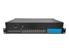 CRS8028P-16GTX8GC系列<br>28口万兆POE非网管型工业以太网交换机,讯记科技,CRS8028P-16GTX8GC系列<br>28口万兆POE非网管型工业以太网交换机