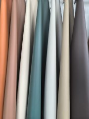 Solvent-Free Silicone Leather, synthetic leather for shoes, bags, furniture, LEADER