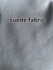 suede backing
