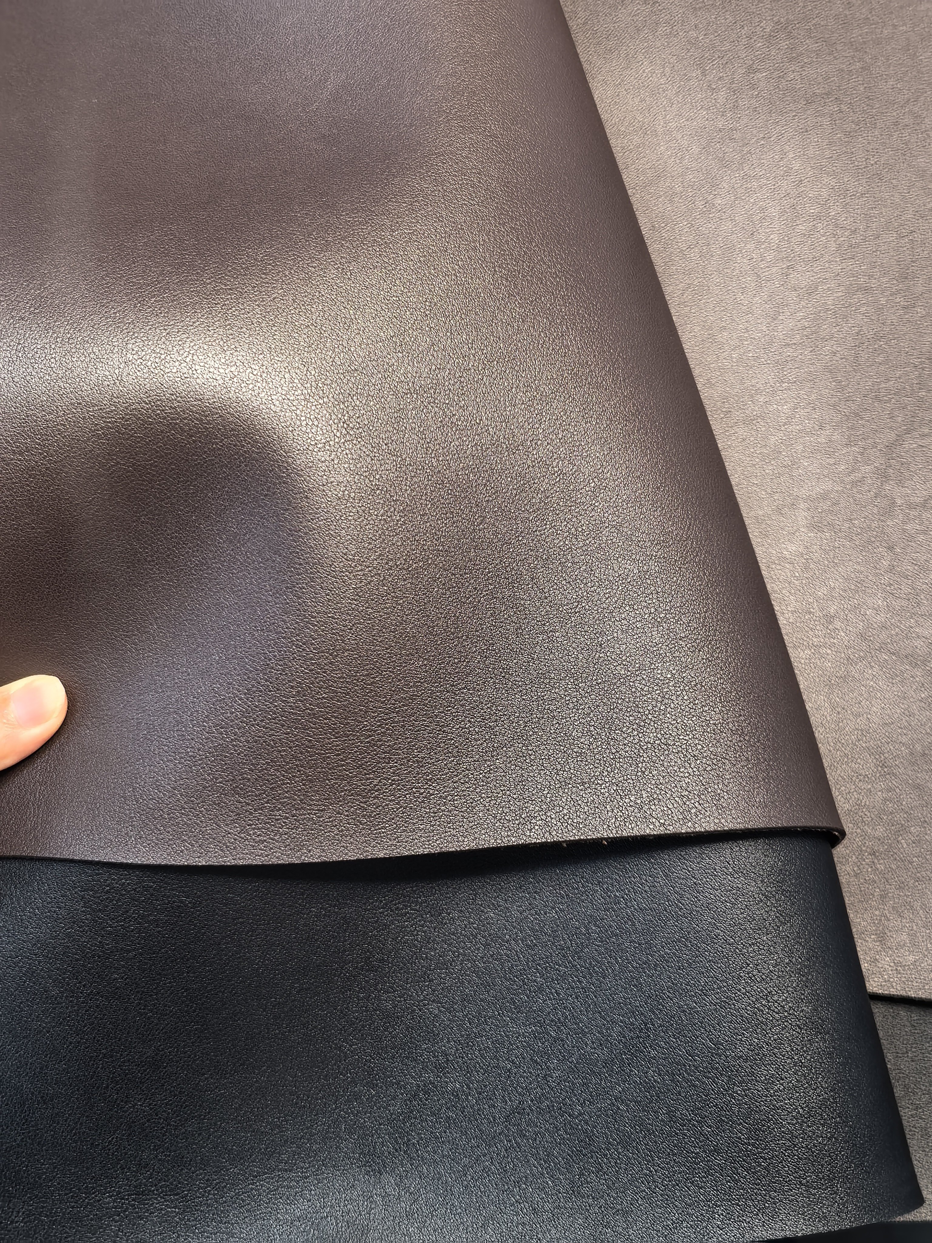 PVC Leather, synthetic leather for shoes, bags, furniture, LEADER