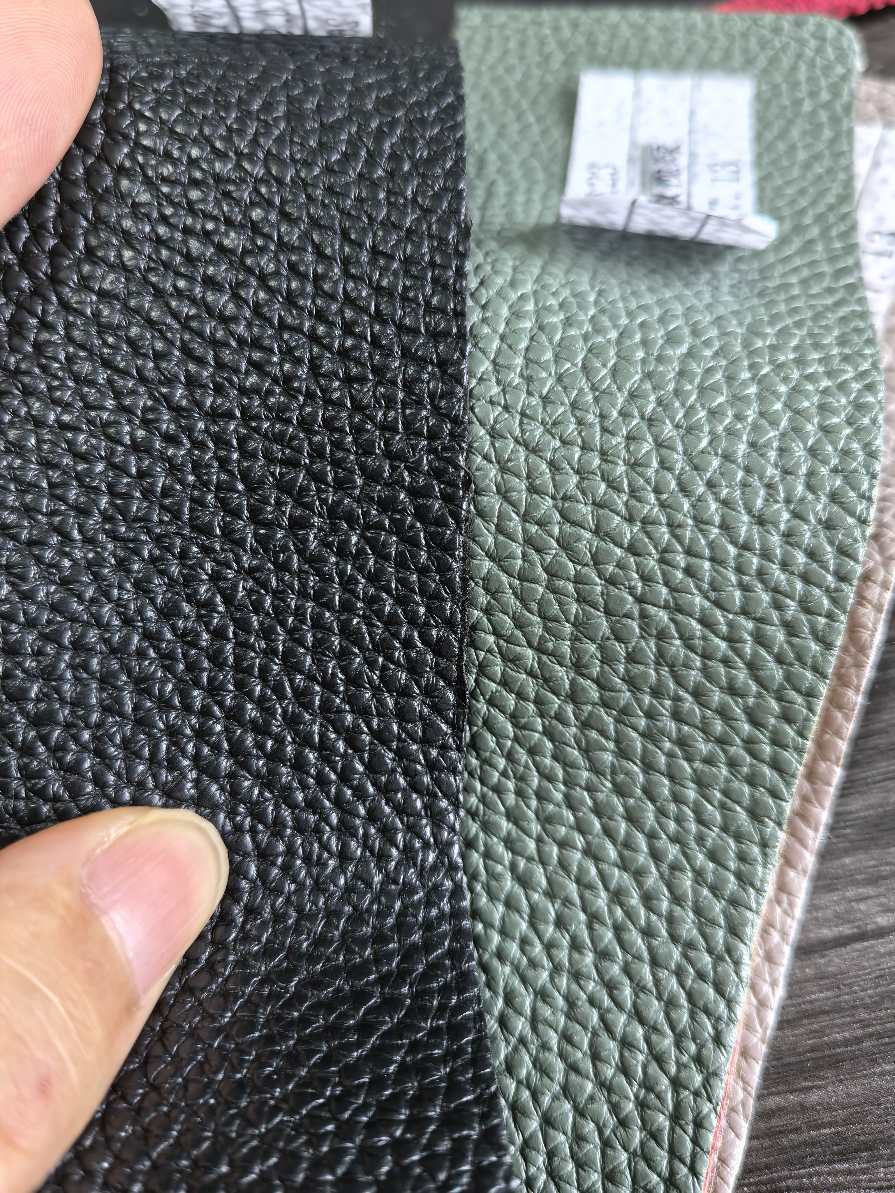 PVC Leather, synthetic leather for shoes, bags, furniture, LEADER