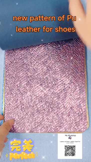 PU Leather for shoes upper, synthetic leather for shoes, bags, furniture, LEADER