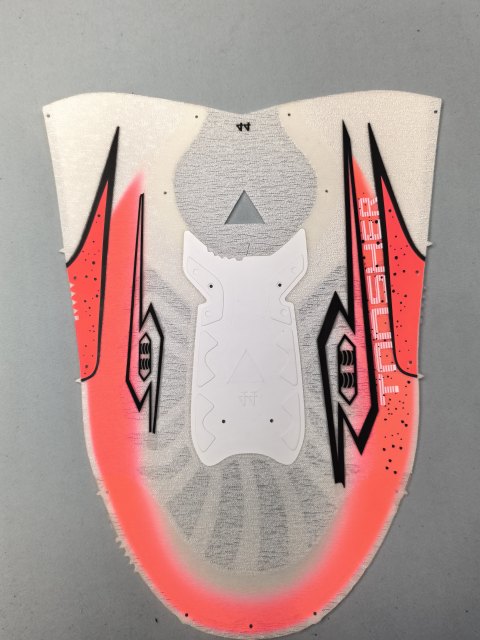 Fluoro Orange Upper Panels, synthetic leather for shoes, bags, furniture, LEADER
