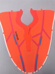 Fluoro Orange Performance Uppers, synthetic leather for shoes, bags, furniture, LEADER