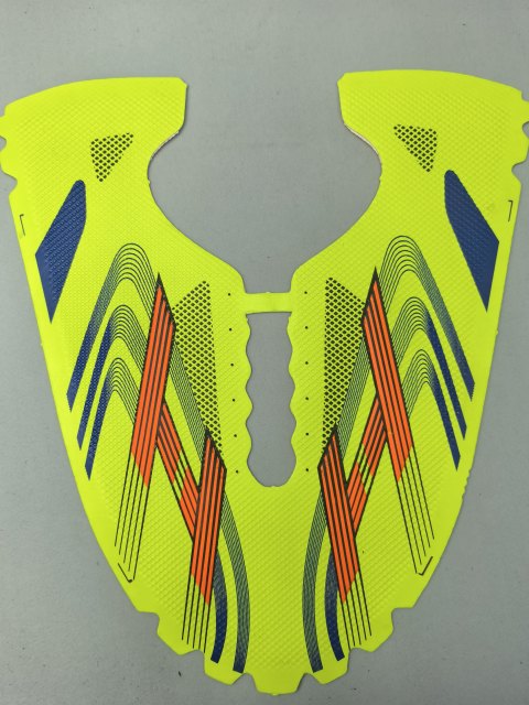 Fluoro Lime Running Uppers, synthetic leather for shoes, bags, furniture, LEADER