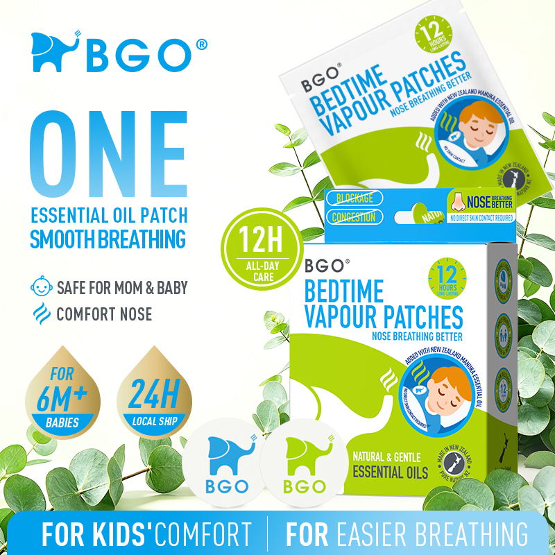 BGO Bedtime Vapour Patches