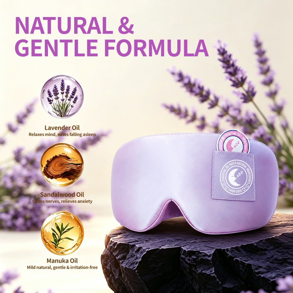 BGO ESSENTIAL OIL PATCHES GRAVITY EYE MASK SET