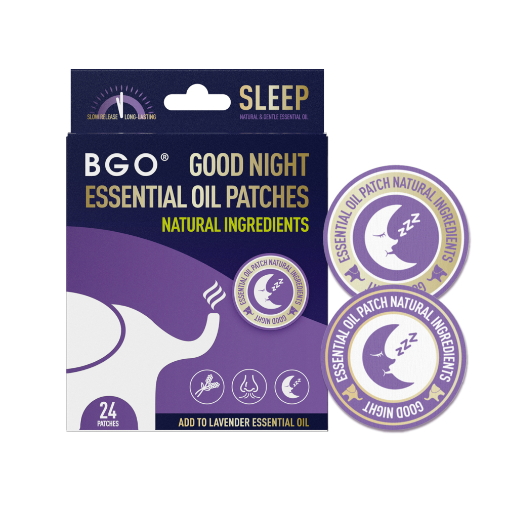 BGO GOODNIGHT ESSENTIAL OIL PATCHES