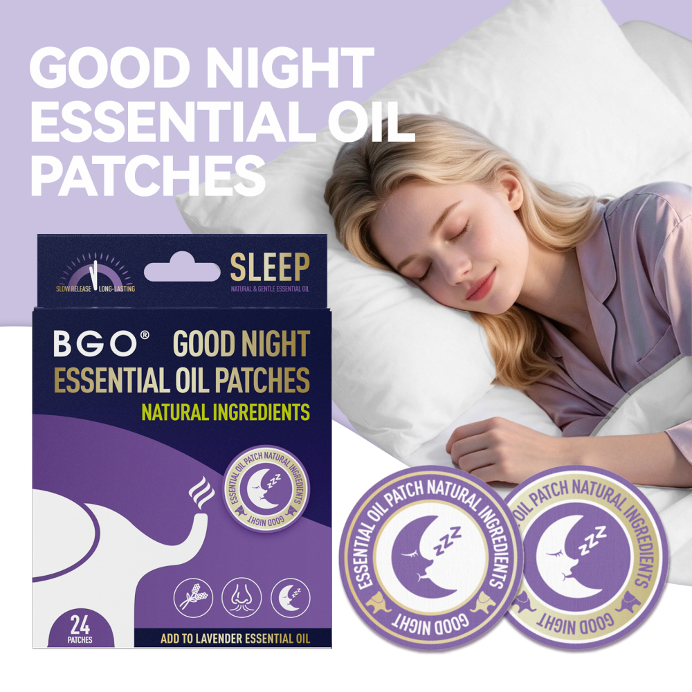 BGO GOODNIGHT ESSENTIAL OIL PATCHES