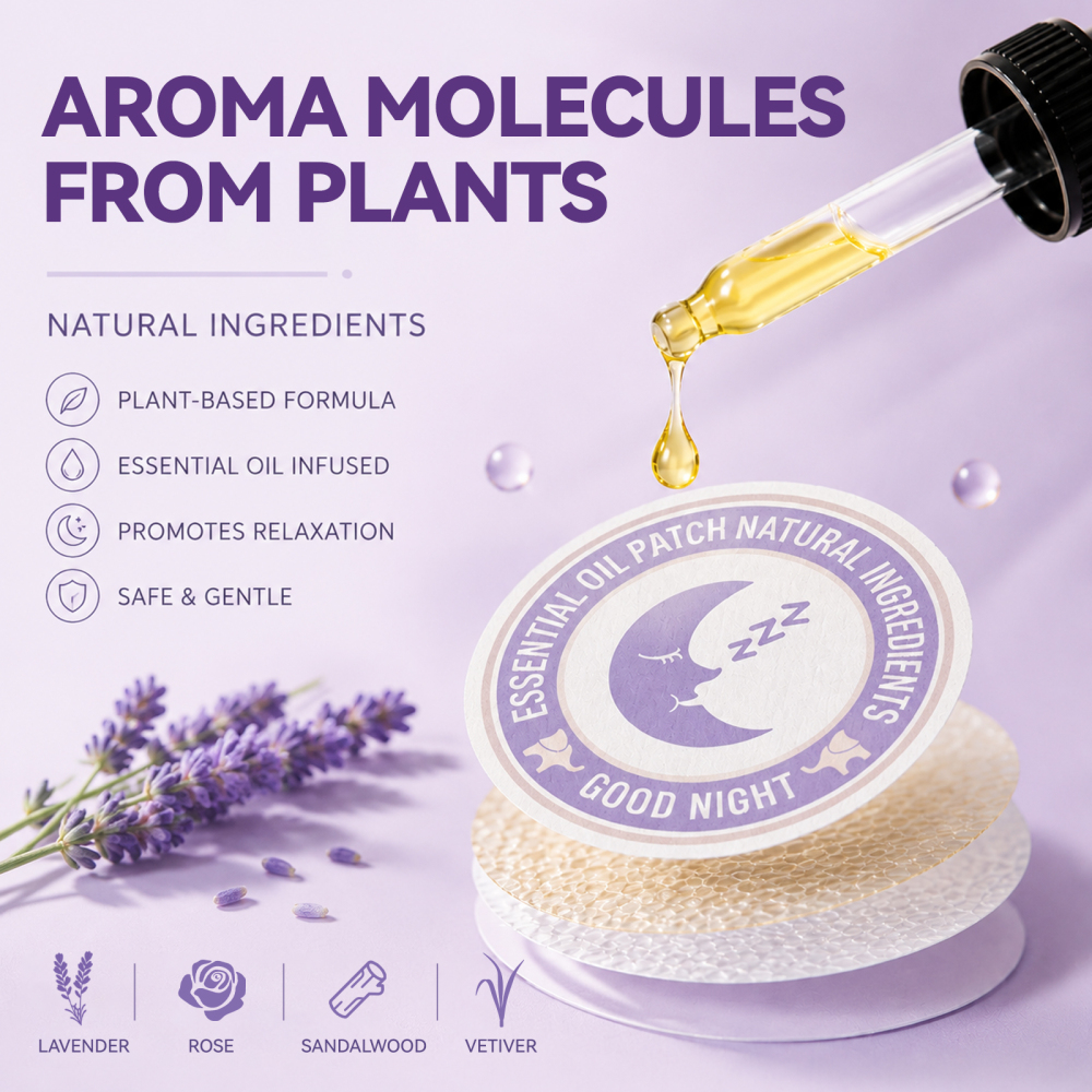 BGO GOODNIGHT ESSENTIAL OIL PATCHES
