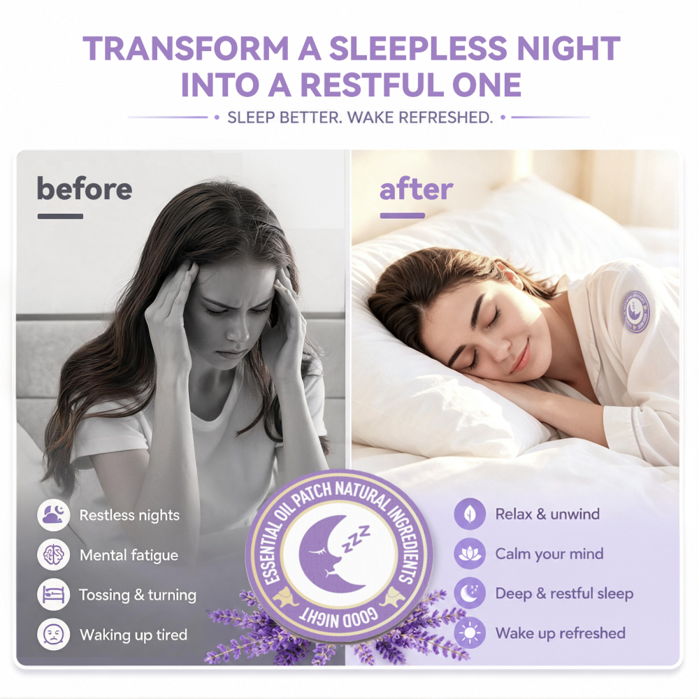 BGO GOODNIGHT ESSENTIAL OIL PATCHES