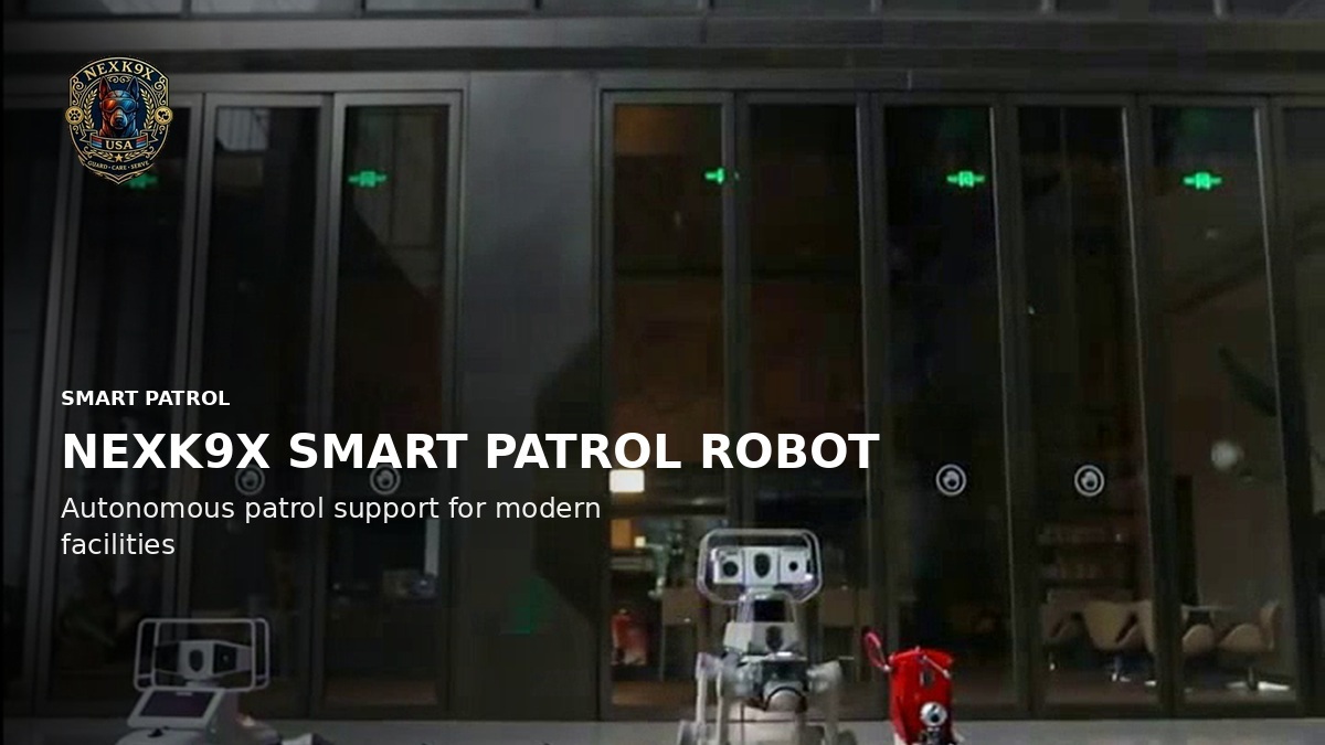 NEXK9X Smart Patrol Robot