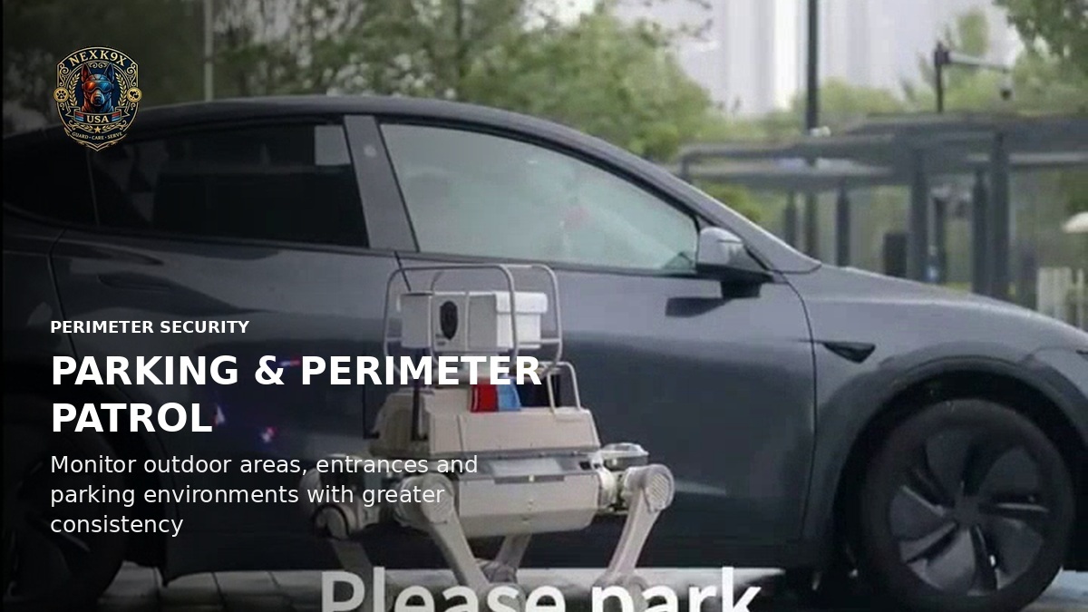 NEXK9X Smart Patrol Robot