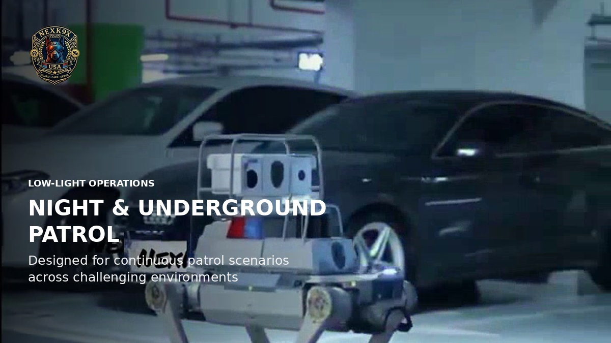 NEXK9X Smart Patrol Robot