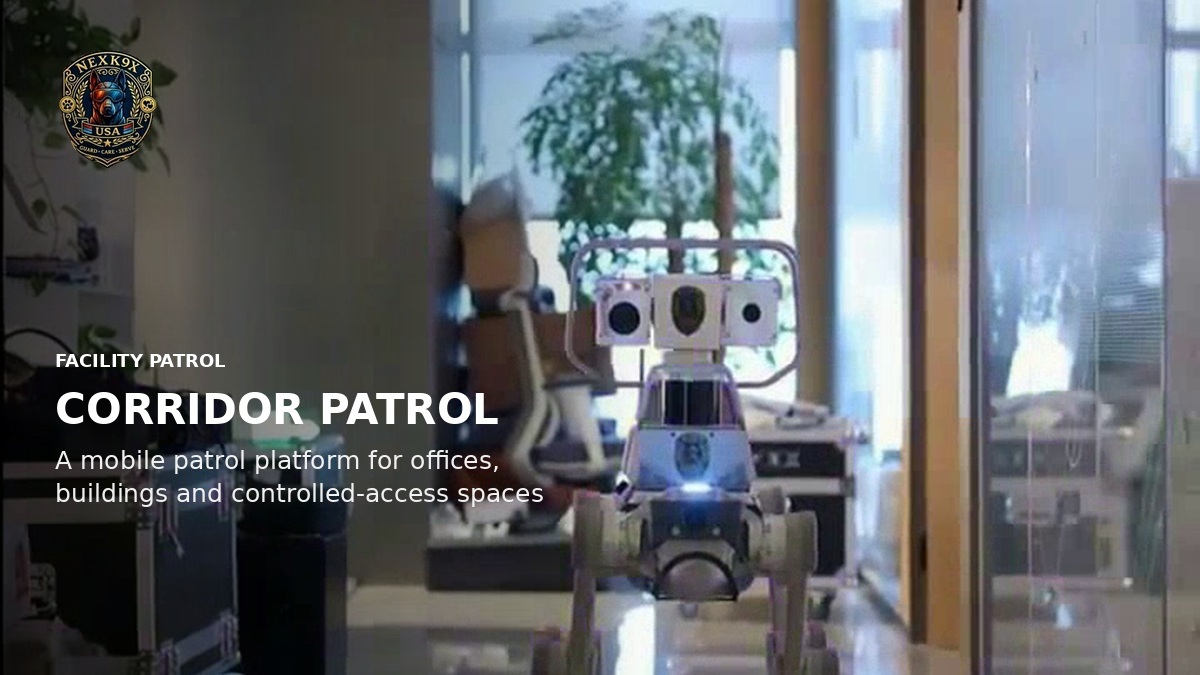 NEXK9X Smart Patrol Robot