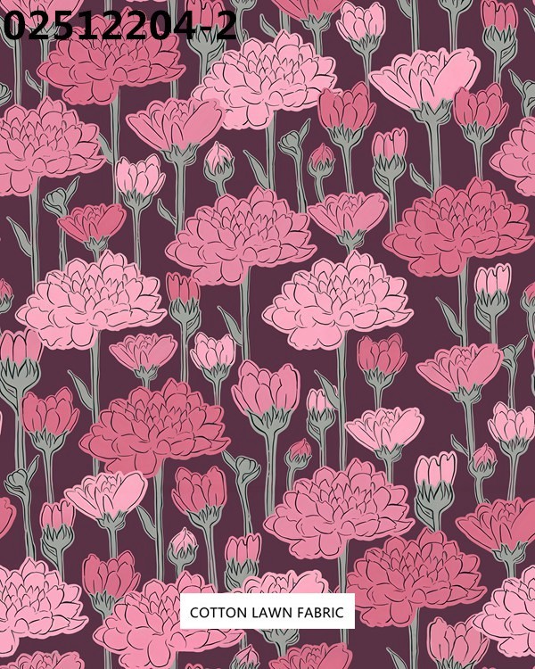 100% Cotton Lawn Fabric,LANKING TEX,Low Moq Printing Best  Quality  100% Cotton Lawn Fabric