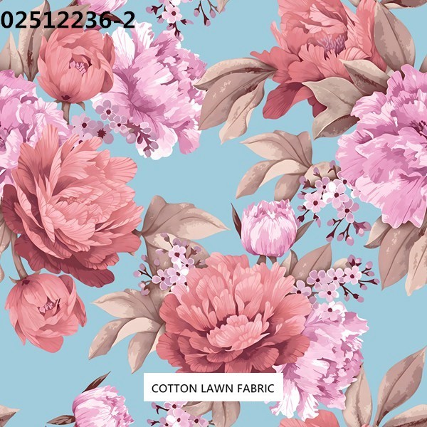100% Cotton Lawn Fabric,LANKING TEX,Low Moq Printing Best  Quality  100% Cotton Lawn Fabric