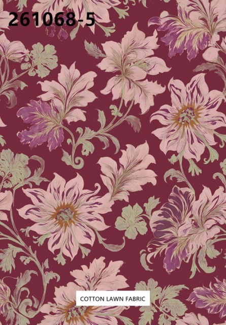 100% Cotton Lawn Fabric,LANKING TEX,Low Moq Printing Best  Quality  100% Cotton Lawn Fabric