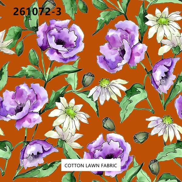 100% Cotton Lawn Fabric,LANKING TEX,Low Moq Printing Best  Quality  100% Cotton Lawn Fabric