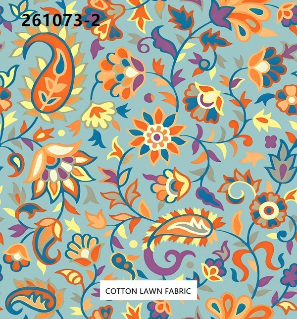 100% Cotton Lawn Fabric,LANKING TEX,Low Moq Printing Best  Quality  100% Cotton Lawn Fabric