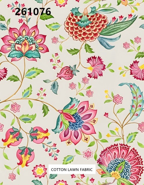 100% Cotton Lawn Fabric,LANKING TEX,Low Moq Printing Best  Quality  100% Cotton Lawn Fabric