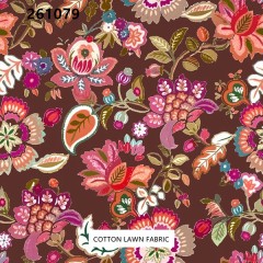 100% Cotton Lawn Fabric,LANKING TEX,Low Moq Printing Best  Quality  100% Cotton Lawn Fabric