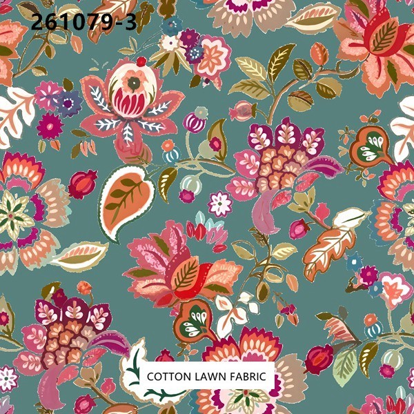 100% Cotton Lawn Fabric,LANKING TEX,Low Moq Printing Best  Quality  100% Cotton Lawn Fabric