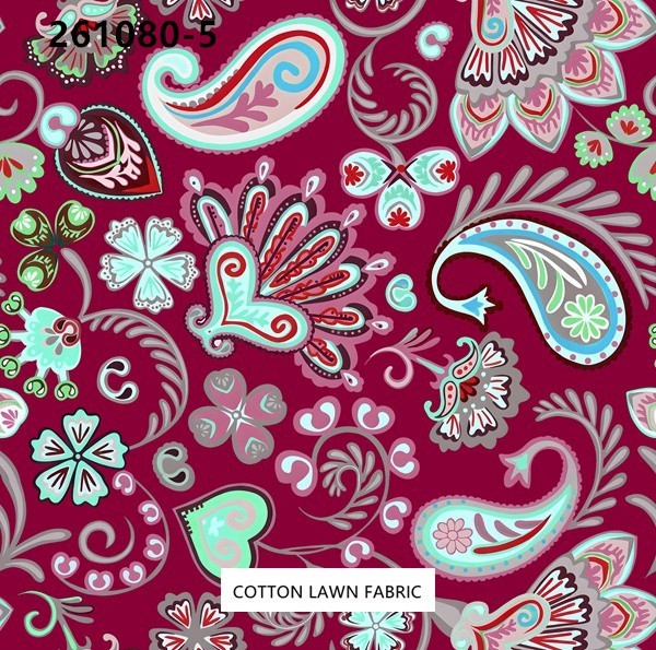 100% Cotton Lawn Fabric,LANKING TEX,Low Moq Printing Best  Quality  100% Cotton Lawn Fabric