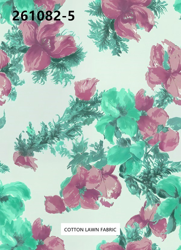 100% Cotton Lawn Fabric,LANKING TEX,Low Moq Printing Best  Quality  100% Cotton Lawn Fabric
