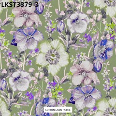 100% Cotton Lawn Fabric,LANKING TEX,Low Moq Printing Best  Quality  100% Cotton Lawn Fabric