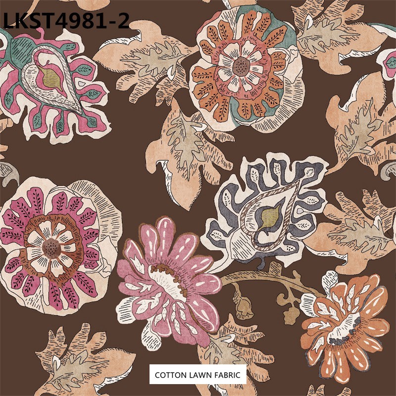 100% Cotton Lawn Fabric,LANKING TEX,Low Moq Printing Best  Quality  100% Cotton Lawn Fabric