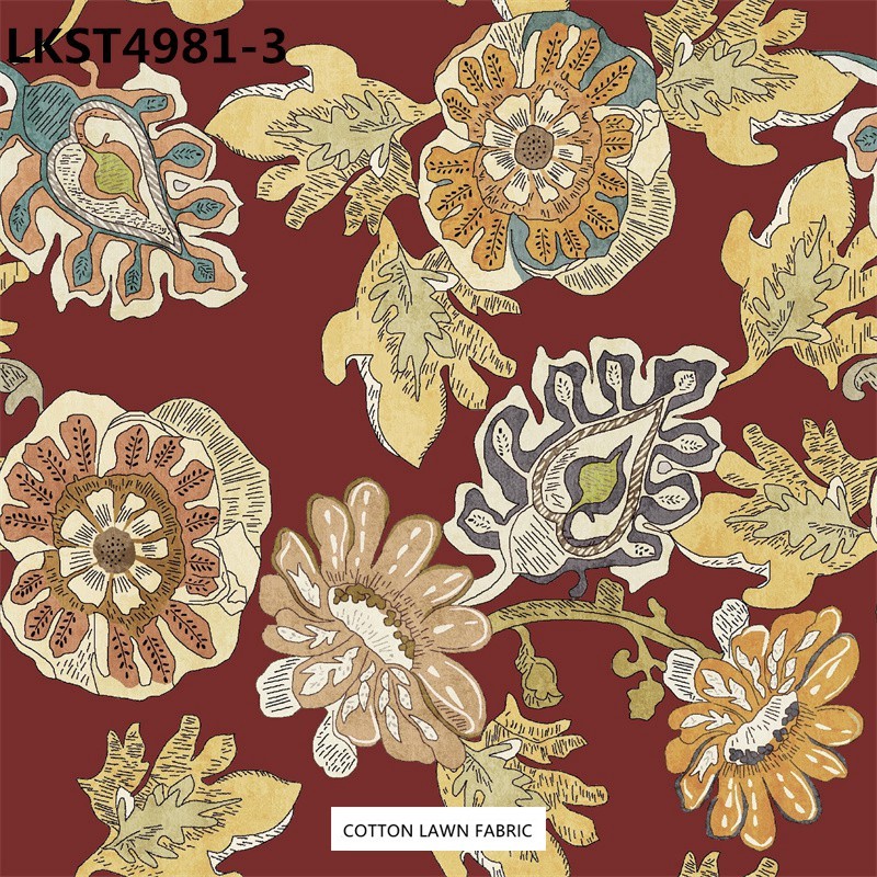 100% Cotton Lawn Fabric,LANKING TEX,Low Moq Printing Best  Quality  100% Cotton Lawn Fabric
