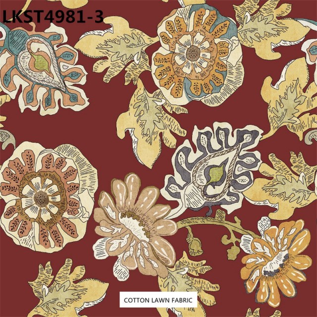 100% Cotton Lawn Fabric,LANKING TEX,Low Moq Printing Best  Quality  100% Cotton Lawn Fabric